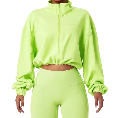 Crop Zip-up Jacket