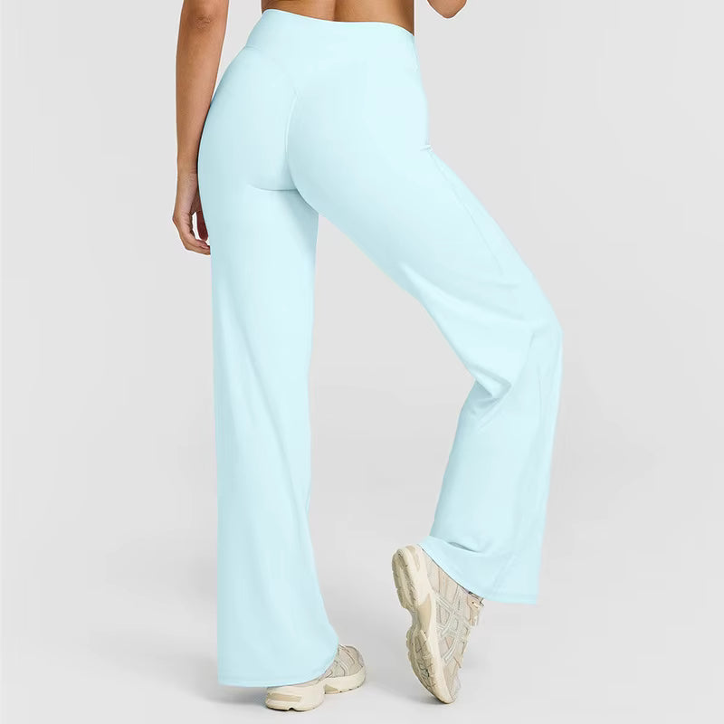High-Waisted Flared Leggings