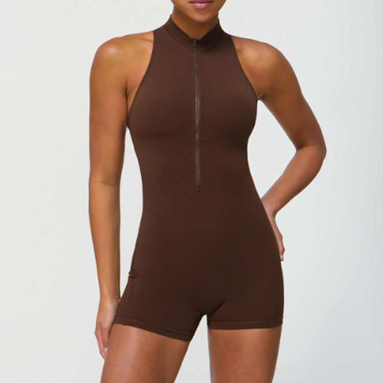 Backless Short Romper