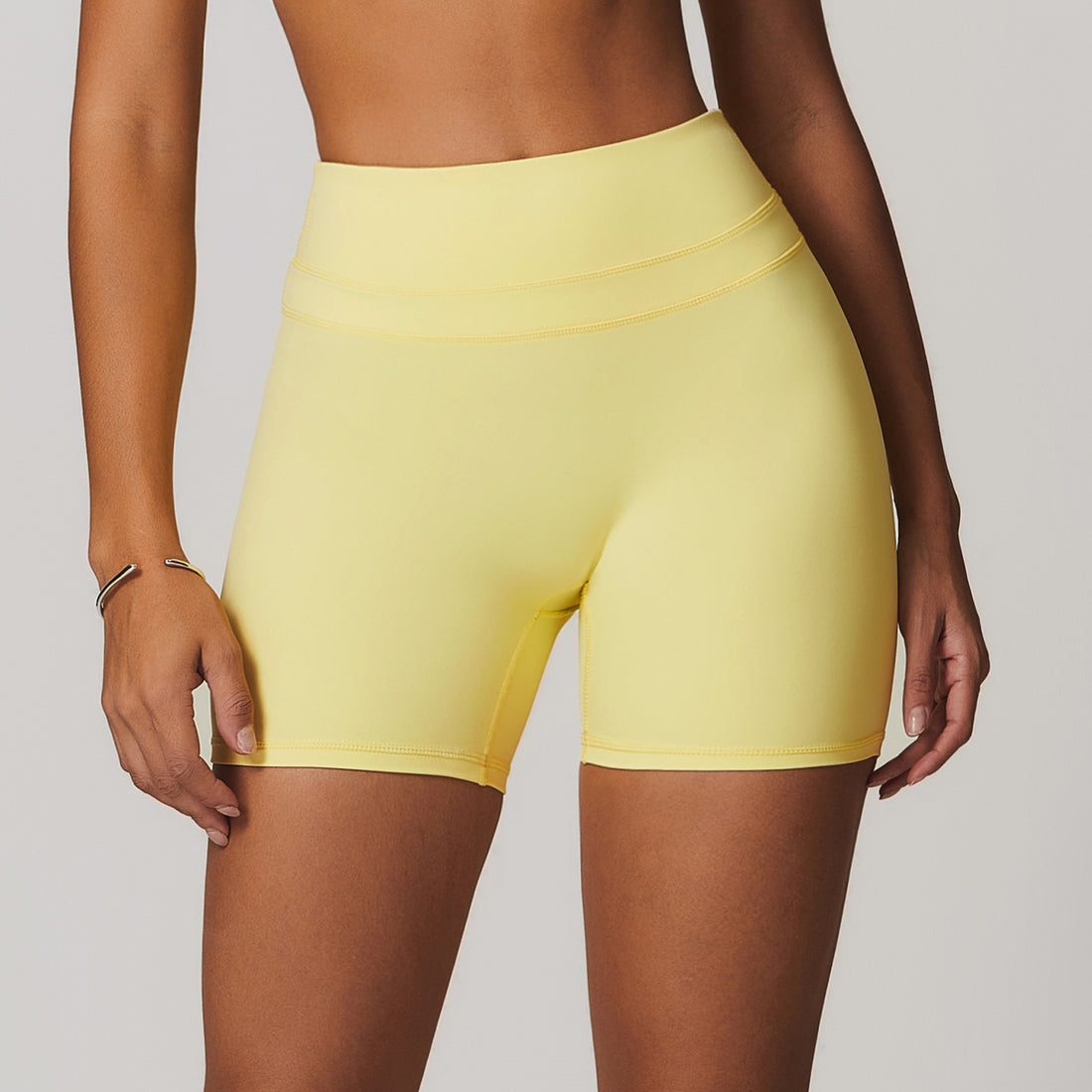 High waist breathable shorts