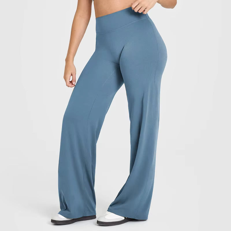 High-Waisted Flared Leggings