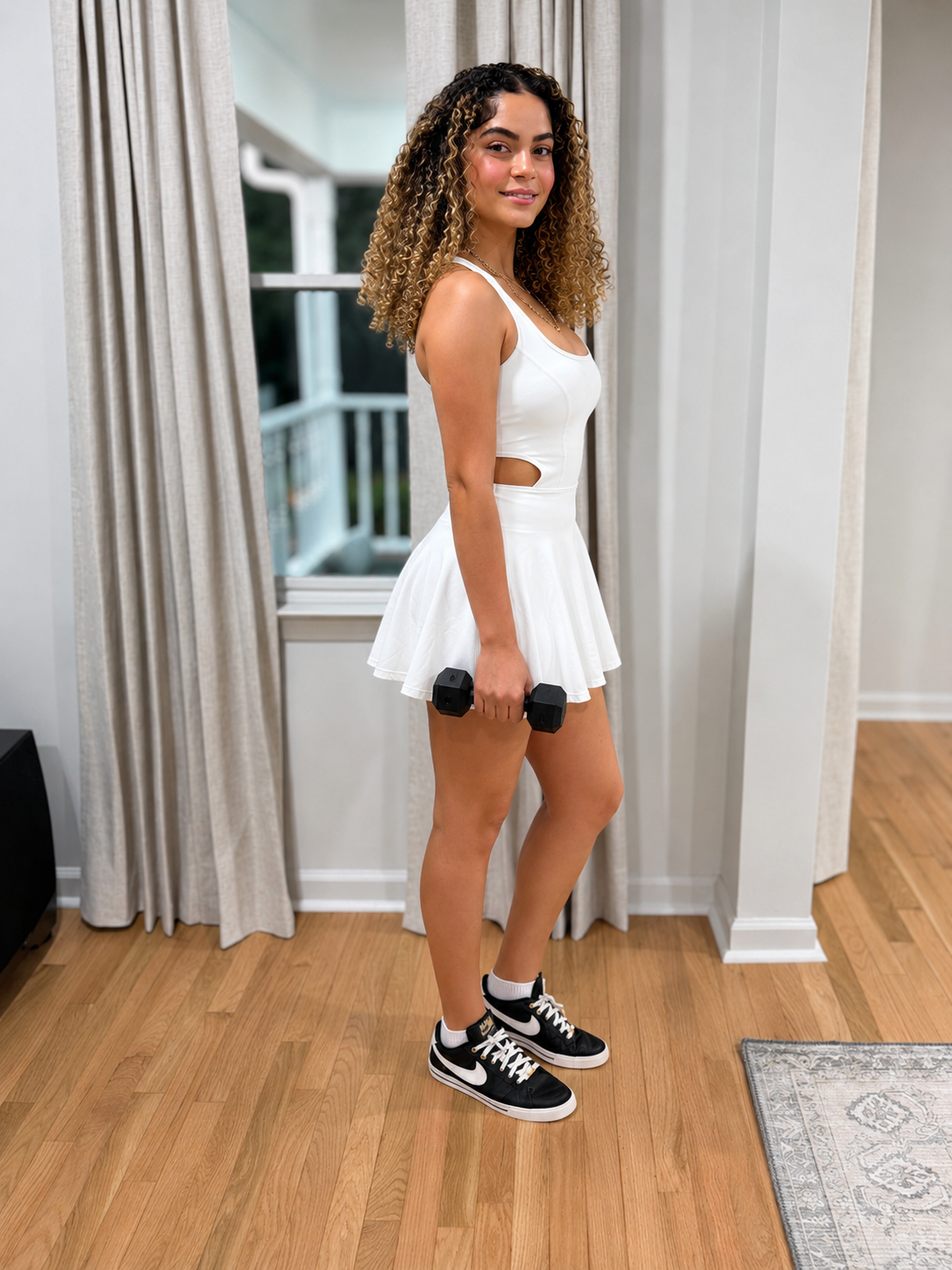 Open sides Breathable Tennis Dress