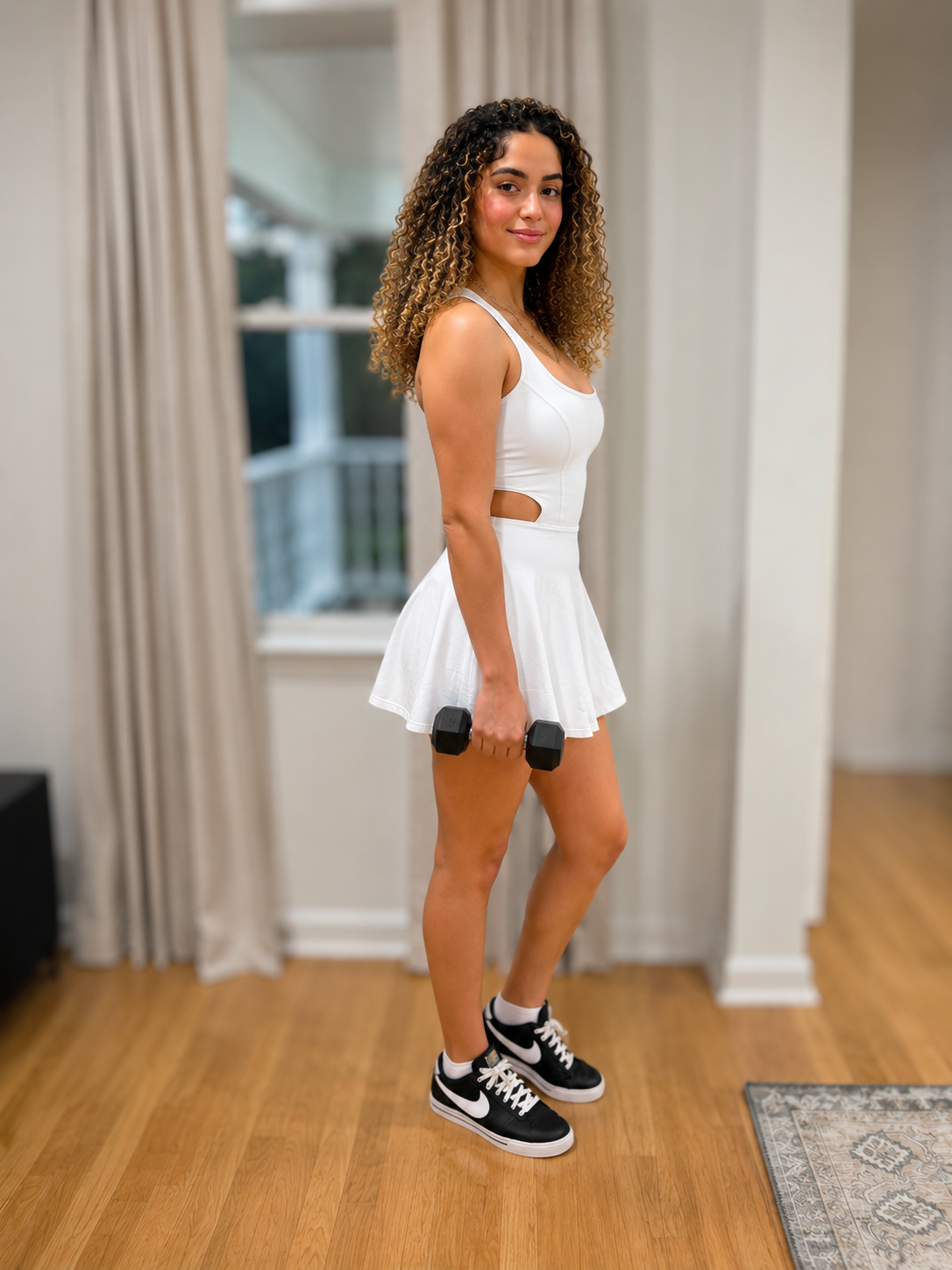 Open sides Breathable Tennis Dress