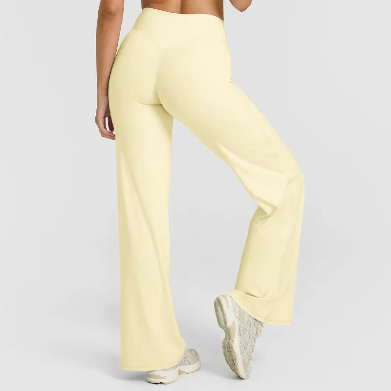 High-Waisted Flared Leggings